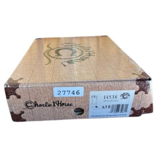 Charlie 1 Horse by Lucchese Rare Apple Green Leather Cowgirl Boots - Picture 9 of 11